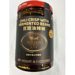 GOLFEN CHARIOT CHILI CRISP WITH FERMENTED BEANS  230.00 GRAM