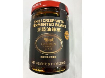 GOLFEN CHARIOT CHILI CRISP WITH FERMENTED BEANS  230.00 GRAM