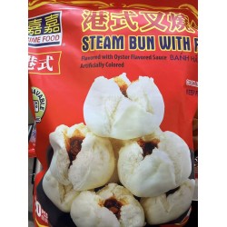 JJ STEAM BUNS WITH PORK FLA WITH OYSTER FLA SAUCE  20.00 PIECE