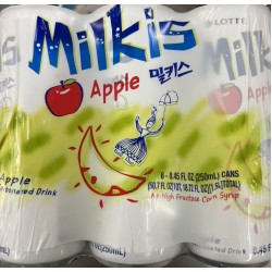 LOTTE MILKIS APPLE DRINK 6.00 CAN