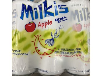 LOTTE MILKIS APPLE DRINK 6.00 CAN