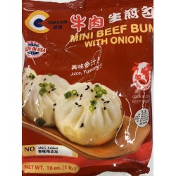 MINI BEEF BUN WITH ONION 16.00 OUNCE