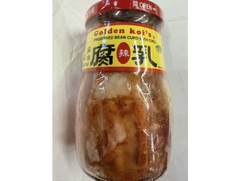 GOLDEN KOI'S BEAN CURD WITH CHILI  370.00 GRAM
