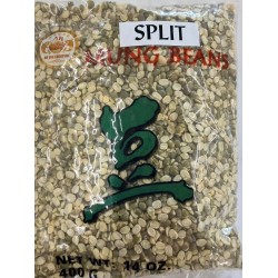 AH UNPEEL MUNG BEANS SPLIT  400.00 GRAM