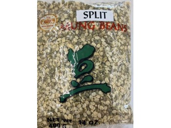 AH UNPEEL MUNG BEANS SPLIT  400.00 GRAM
