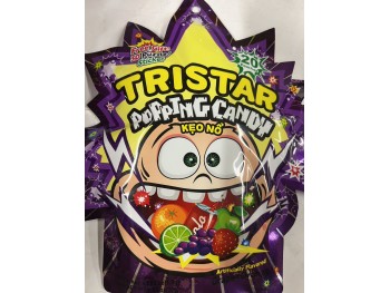 TRISTAR POPPING CANDY GRAPE&ORANGE FLA 30.00 GRAM