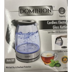 DOMINION ELECTRIS GLASS KETTLE  