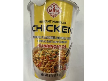 MIEN INSTANT NOODLES CHICKEN FLA  67.00 GRAM