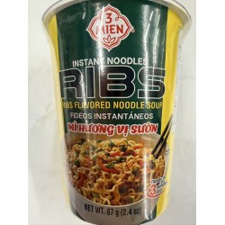 MIEN INSTANT NOODLES RIBS FLA  67.00 GRAM