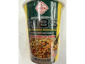 MIEN INSTANT NOODLES RIBS FLA  67.00 GRAM
