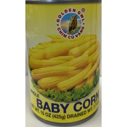 GOLDEN OWL BABY CORN 220.00 GRAM