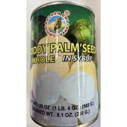 GOLDEN OWL TODDY PALM SEED WHOLE IN SYRUP  565.00 GRAM