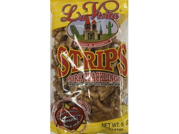LA VISITA CHICHARRON STRIPS 5.00 OUNCE