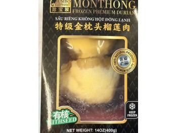 JUMBO ELEPHANT MONTHONG FROZEN PREMIUM DURIUAN  400.00 GRAM