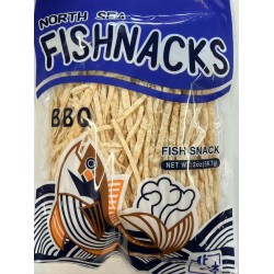 NORTH S FISHSNACK RGIG THIN BBQ FLA 2.00 OUNCE