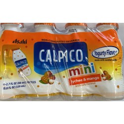 CALPICO MINI DRINK LYCHEE&MANGO 4.00 BOTTLE