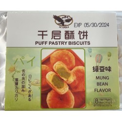 AC EAGLE PUFFY PASTRY BISCUIT MUNG BEAN  250.00 GRAM