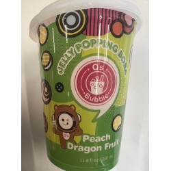 OS POPPING BOBA DRAGON FRY PEACH 350.00 MILLILITER