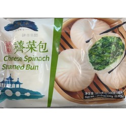 QBW CHINESE SPINACH STEAMED BUN 6.00 PIECE