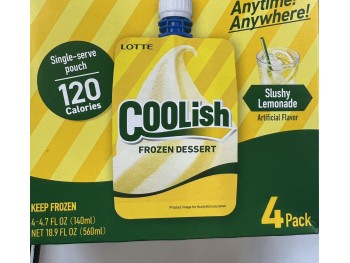 LOTTE COOLISH LEMONADE 18.90 OUNCE