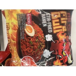 FIRE BULL STIR FRIED RAMEN 4.00 PACK