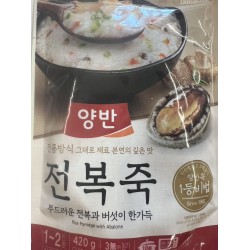 RICE PORRIDGE WITH ABALONE PKG  14.82 OUNCE