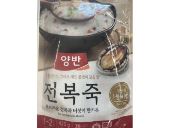 RICE PORRIDGE WITH ABALONE PKG  14.82 OUNCE