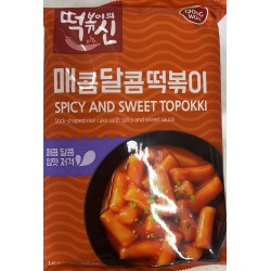 TOPOKKI SPICY&SWEET RICE CAKE  8.47 OUNCE