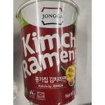 JONGGA KIMCHI RAMEN WITH REAL KIMCHI 82.50 GRAM