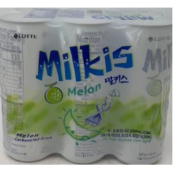 LOTTE MILKIS MELON DRINK 6.00 CAN