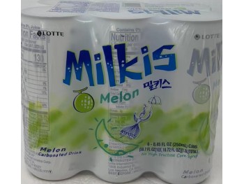 LOTTE MILKIS MELON DRINK 6.00 CAN