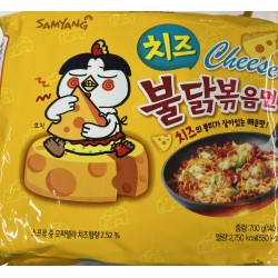 SAMYANG HOT CHICKEN RAMEN CHEESE FLA 5.00 BAG