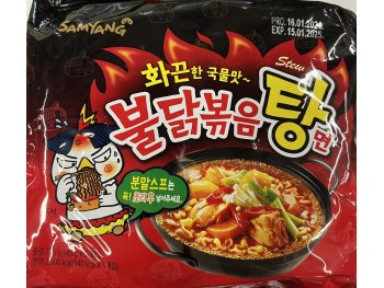 SAMYANG HOT CHICKEN RAMEN STEW  5.00 BAG