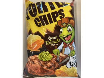 ORION TURTLE CHIPS STEAK WASABI FLA  160.00 GRAM