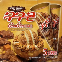 LOTTESAM KANG GOOGOO ICE CONE 5P 5.41 OUNCE