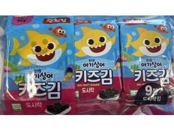 PINK FONG KIDS CRISPY SEAWEED  9.00 BAG