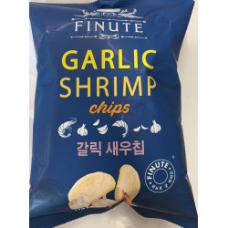 FINUTE GARLIC SHRIMP CHIPS  82.00 GRAM