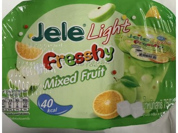JELE LIGHT MIX FRUIT FLA  6.00 CUP