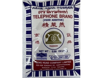 TELEPHONE  AGAR POWDER 25.00 GRAM