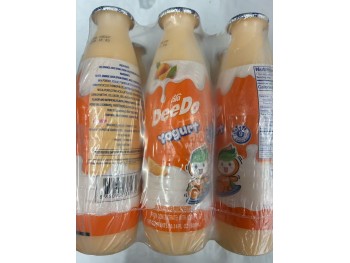 DEEDO YOGURT DRINK ORANGE FLA  6.00 BOTTLE