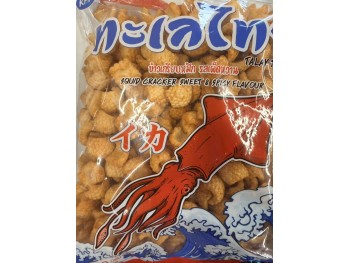 KPF TALAY THAI BRAND SQUID CRACKER SWEET & SPICY  400.00 GRAM