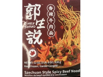 CHEF SHUO SZECHUAN STYLE SPICY RAMEN 630.00 GRAM