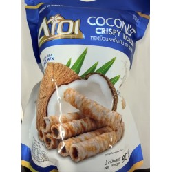 AROI COCONUT CRISPY ROLLS ORIGINAL FLA  80.00 GRAM