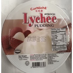 KNS LYCHYEE PUDDING  14.40 OUNCE