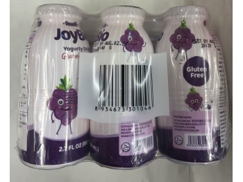 JOYBIO YOGURTY DRINK GRAPE FLA  6.00 BOTTLE