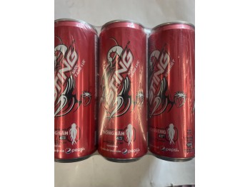 STING DRINK RED CAN RED GINSENG FLA 6.00 CAN