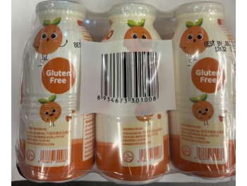 JOYBIO YOGURTY DRINK ORANGE FLA  6.00 BOTTLE