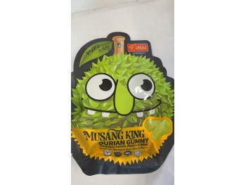 LOKE KEE MUSANG KING DURIAN GUMMY  56.00 GRAM