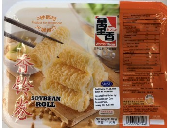 WONDER BEAN SOYBEAN ROLL  180.00 GRAM