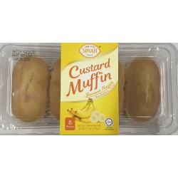 SINAR CUSTARD MUFFIN BANANA FLA  8.00 PIECE